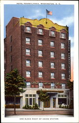 Hotel Pennsylvania Washington, DC Washington DC Postcard Postcard