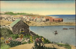 The Fishing Village At Perkins Cove Postcard