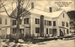 Arnold Weston Inn, Routes 116 & 112 Ashfield, MA Postcard Postcard