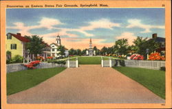 Storrowton On Eastern State Fair Grounds Postcard