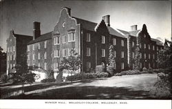 Munger Hall, Wellesley College Postcard