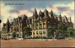 City Hall St. Louis, MO Postcard Postcard