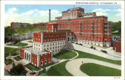 Montefiore Hospital Pittsburgh, PA Postcard Postcard