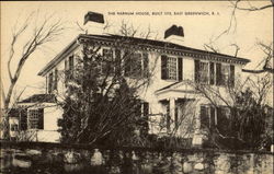 The Varnum House East Greenwich, RI Postcard Postcard