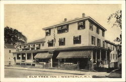 Elm Tree Inn Westerly, RI Postcard Postcard