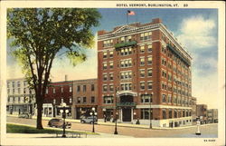 Hotel Vermont Burlington, VT Postcard Postcard