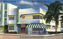 Belmont Hotel, 301 Ocean Drive Miami Beach, FL Postcard Postcard