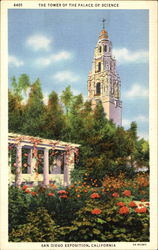 The Tower Of The Palace Of Science Postcard