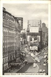 Hotel Astor, Time Square Postcard