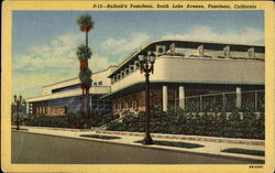 Bullock's Pasadena, South Lake Avenue Postcard