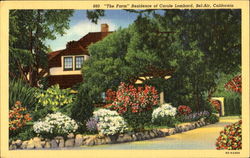 The Farm Residence Of Carole Lombard Bel Air, CA Postcard Postcard