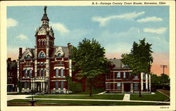 Portage County Court House Postcard