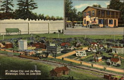 Midget City And The Patio Mitiwanga, OH Postcard Postcard