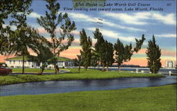 Club House Lake Worth, FL Postcard Postcard