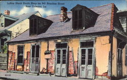 Lafitte Black Smith Shop, 941 Bourbon Street Postcard