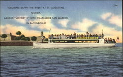 Take A Boat Ride St. Augustine, FL Postcard Postcard