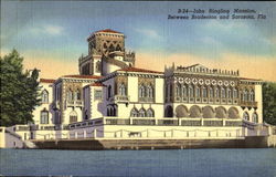 John Ringling Mansion Sarasota, FL Postcard Postcard