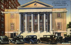 First Baptist Church St. Petersburg, FL Postcard Postcard