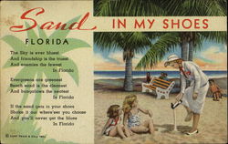 Sand In My Shoes Postcard