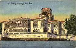 Ringling Residence Postcard