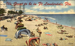 It's Great To Be In Ft. Lauderdale Postcard