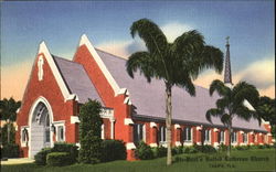 St. Paul's Congregation Of The United Lutheran Church Tampa, FL Postcard Postcard