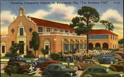 Pasadena Community Church St. Petersburg, FL Postcard Postcard