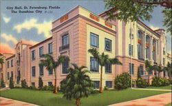 City Hall St. Petersburg, FL Postcard Postcard