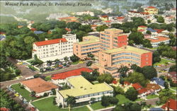 Mound Park Hospital St. Petersburg, FL Postcard Postcard