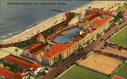 McFadden-Deauville Hotel Miami Beach, FL Postcard Postcard