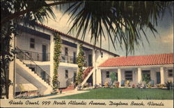 Fiesta Court, 999 North Atlantic Avenue Daytona Beach, FL Postcard Postcard