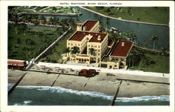 Hotel Wofford Miami Beach, FL Postcard Postcard