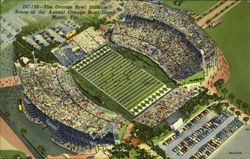 The Orange Bowl Stadium Postcard