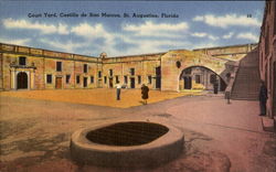 Court Yard Postcard