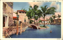 Venetian Pool, Coral Gables Postcard