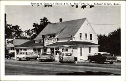 Bennetts General Store & U. S. Post Office Island Creek, MA Postcard Postcard