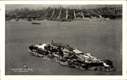 Alcatraz Island Postcard