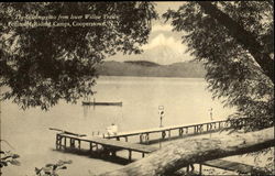 The Glimmerglass From Lower Willow Trail, Fenimore Riding Camps Cooperstown, NY Postcard Postcard