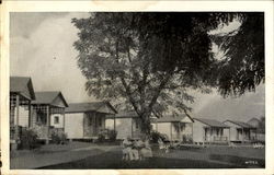 Fountain View Cabins Postcard