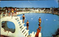 Tonawanda Municipal Swimming Pool Postcard