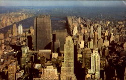 North View From The Empire State Building New York, NY Postcard Postcard