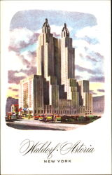 Waldorf Astoria Postcard