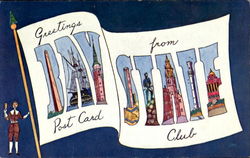 Greetings From Bay State Post Card Club Massachusetts Post Card Clubs & Collecting Wil Kalber Postcard Postcard