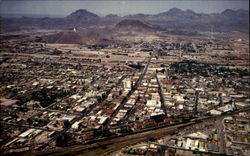 Aerial View Of Tucson Arizona Postcard Postcard