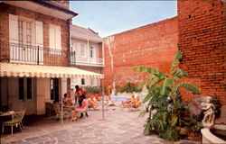 The Chateau Motor Hotel, 1001 Chartres Street Postcard