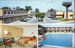 Motel Metropole, 5225 Boul. Metropolitan Est. Route 40 Postcard