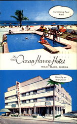 The Ocean Haven Hotel, 155 Ocean Dr Miami Beach, FL Postcard Postcard