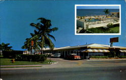 Ocean Shore Motel, Highway A1A. 186th Street Miami Beach, FL Postcard Postcard