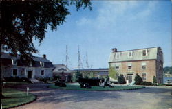 The Museum Yard, Mystic Seaport Postcard