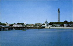 Provincetown Waterfront And Pier Postcard